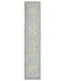 13 Ft Gray Oushak Turkish Hand Knotted Traditional Soft Wool Runner Rug