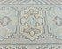 13 Ft Gray Oushak Turkish Hand Knotted Traditional Soft Wool Runner Rug