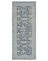 4x10 Ft gray Oushak Turkish Hand Knotted Traditional Runner Rug