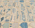 3x5 Gray Kuba Afghan Hand Knotted Wool Area Rug