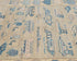 3x5 Gray Kuba Afghan Hand Knotted Wool Area Rug
