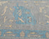3x5 Gray Kuba Afghan Hand Knotted Wool Area Rug