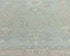 Muted Blue 4x6 Oushak Turkish Hand Knotted Floral Traditional Soft Wool Area Rug