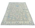 4x6 Floral Gray Oushak Turkish Handmade Traditional Veg Dye Wool Area Rug