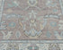 3x5 Ft Brown Oushak Turkish Hand Knotted Traditional Soft Wool Area Rug