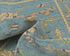 3x5 Blue Kuba Afghan Hand Knotted Wool Area Rug