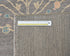 3x5 Gray Kuba Afghan Hand Knotted Wool Area Rug