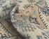 3x5 Kazak Beige Afghan Hand Knotted Geometric Design Wool Area Rug