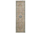 11 Ft Vintage Brown Persian Style Hand Knotted Distressed Low Pile Wool Runner Rug