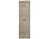 11 Ft Vintage Brown Persian Style Hand Knotted Distressed Low Pile Wool Runner Rug
