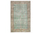5x8 Vintage Green Persian Style Hand Knotted Low Pile Wool Area Rug