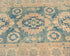 3x5 Blue Kuba Afghan Hand Knotted Wool Area Rug