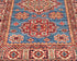 6 Feet Blue Kazak Afghan Hand Knotted Wool Runner Rug