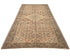 5x10 Vintage Brown Persian Style Hand Knotted Low Pile Wool Area Rug
