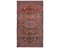 5x10 Vintage Brown Pink Persian Style Hand Knotted Low Pile Wool Area Rug