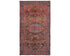 5x10 Vintage Brown Pink Persian Style Hand Knotted Low Pile Wool Area Rug