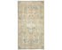 5x9 Vintage Brown Persian Style Hand Knotted Low Pile Wool Area Rug