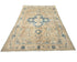 5x9 Vintage Brown Persian Style Hand Knotted Low Pile Wool Area Rug