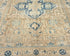 5x9 Vintage Brown Persian Style Hand Knotted Low Pile Wool Area Rug