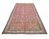 5x10 Vintage Pink Persian Style Hand Knotted Low Pile Wool Area Rug