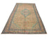 5x10 Vintage Brown Persian Style Hand Knotted Low Pile Wool Area Rug