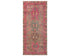 10 Ft Vintage Brown Persian Style Hand Knotted Low Pile Wool Runner Rug