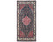 6x12 Vintage Blue Pink Persian Style Hand Knotted Low Pile Wool Runner Rug