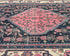 6x12 Vintage Blue Pink Persian Style Hand Knotted Low Pile Wool Runner Rug