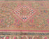 5x11 Vintage Brown Persian Style Hand Knotted Low Pile Wool Area Rug