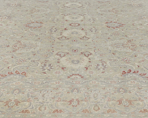 9x12 Oriental Gray Persian Style Hand Knotted Wool Area Rug