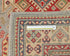 4x6 Gray Kuba Afghan Hand Knotted Wool Area Rug