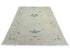 5x7 Oushak Silver Gray Turkish Hand Knotted Oriental veg Dye Wool Area Rug