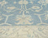 Gray Traditional Turkish Oushak Hand Knotted 8x10 Wool Area Rug