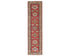 10 Feet Red Kazak Afghan Hand Knotted Wool Runner Rug