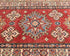 10 Feet Red Kazak Afghan Hand Knotted Wool Runner Rug