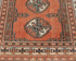 2x3 Vintage Rust Persian Style Hand Knotted Low Pile Wool Area Rug