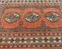 2x3 Vintage Rust Persian Style Hand Knotted Low Pile Wool Area Rug