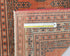 2x3 Vintage Rust Persian Style Hand Knotted Low Pile Wool Area Rug