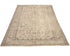 4x6 Vintage Brown Persian Style Hand Knotted Low Pile Wool Area Rug