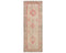 10 Ft Vintage Brown Persian Style Hand Knotted Low Pile Wool Runner Rug
