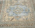 12 Ft Vintage Brown Persian Style Hand Knotted Distressed Low Pile Wool Runner Rug