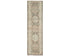 11 Ft Vintage Brown Persian Style Hand Knotted Low Pile Wool Runner Rug