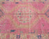 14 Ft Vintage Pink Brown Persian Style Hand Knotted Low Pile Wool Runner Rug