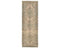 10 Ft Vintage Brown Persian Style Hand Knotted Low Pile Wool Runner Rug