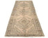 10 Ft Vintage Brown Persian Style Hand Knotted Low Pile Wool Runner Rug
