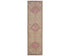 12 Ft Vintage Brown Persian Style Hand Knotted Low Pile Wool Runner Rug