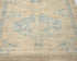 10 Ft Vintage Persian Style Brown Hand Knotted Distressed Low Pile Runner Rug