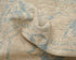 10 Ft Vintage Persian Style Brown Hand Knotted Distressed Low Pile Runner Rug