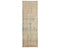 11 Ft Vintage Brown Persian Style Distressed Low Pile Wool Runner Rug