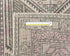 11 Ft Vintage Brown Persian Style Hand Knotted Distressed Low Pile Wool Runner Rug